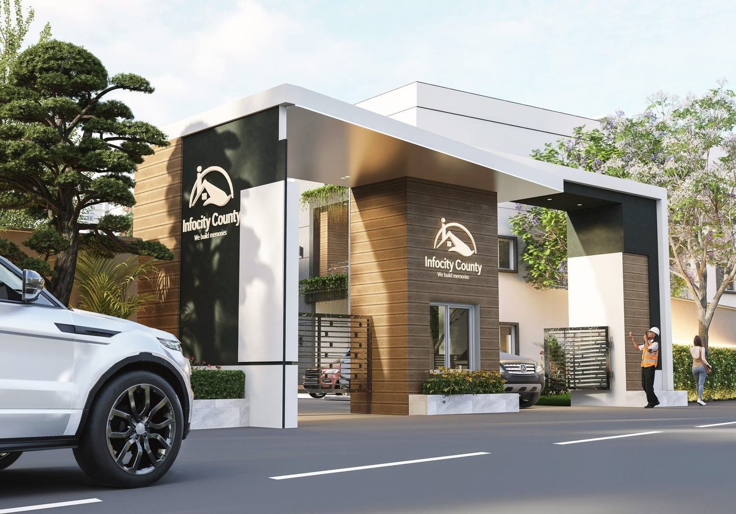 Infocity County grand entrance